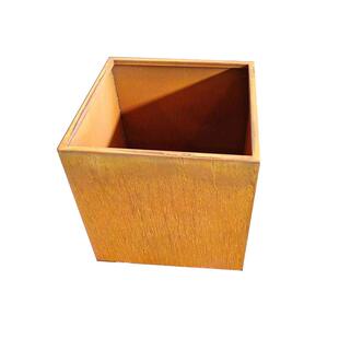 候钢板花箱户耐外色锈候钢镂空景观耐花箱金属耐候钢种植箱