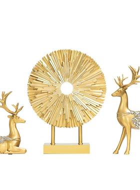 现代家居装饰品摆件客厅酒柜书房摆件欧式创意办公室摆设工艺品