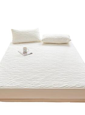 母婴级大纤维夹豆棉防床笠床罩031外水贸席梦思保护套床垫子