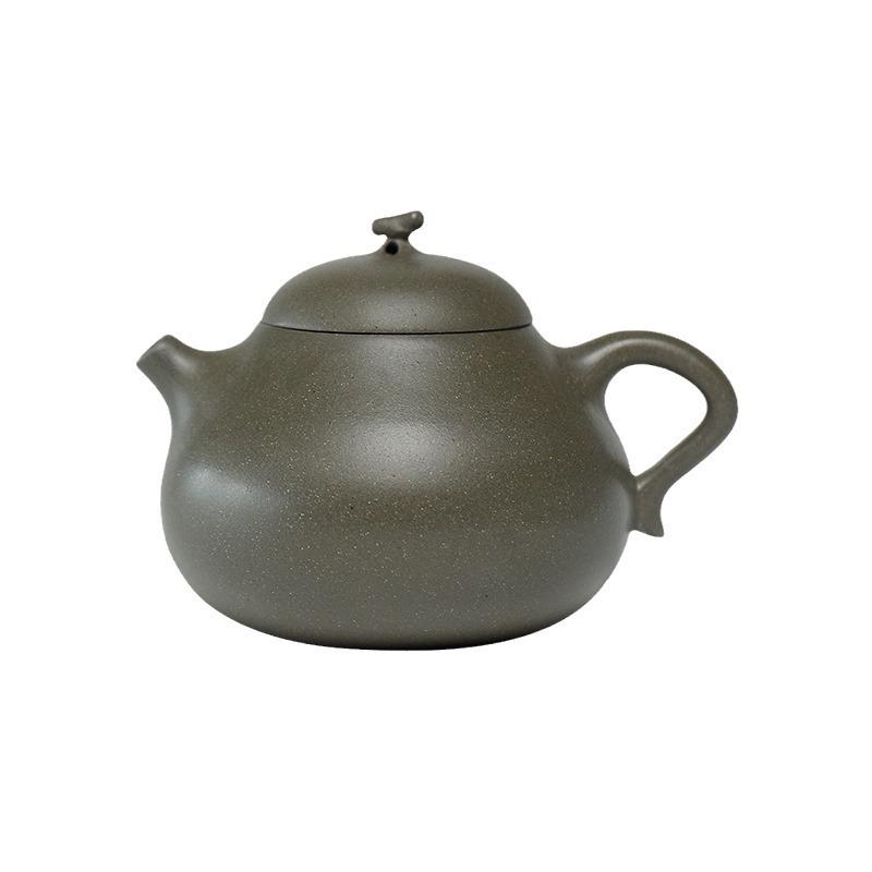宜兴名家手工紫砂壶原矿清灰泥茄段茄瓜家用泡茶壶具