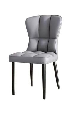 约现代轻奢餐椅北简用欧靠背椅简RYM约椅子家餐厅椅软餐包化妆凳