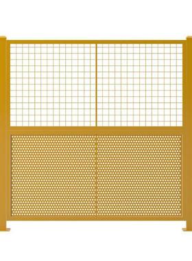 冲孔车间隔离网流仓库物围栏工厂器设JAI备防护网冲孔板网隔断机