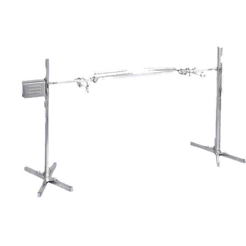 直供烤全羊专用炉全自动旋转不锈钢烧烤炉户外庭院烤炉炭烤架