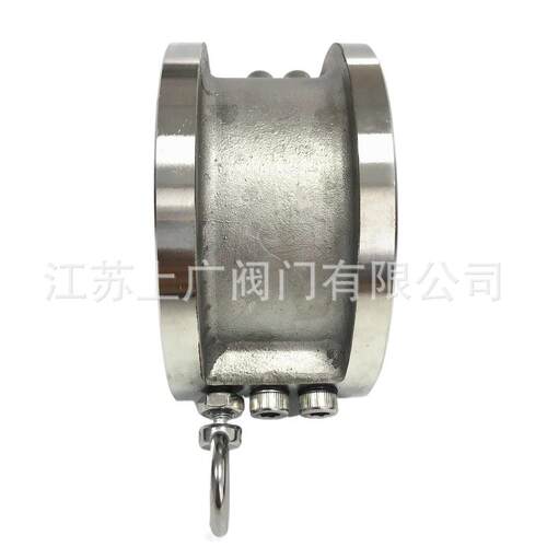 304对夹止回阀不锈钢双板止回阀H76X-16P双瓣蝶式止回阀