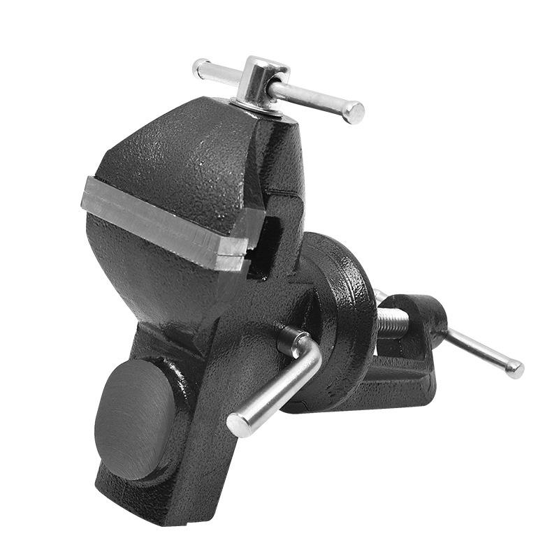 PDO快作速台钳小型多功能虎钳小台虎桌钳迷你虎钳工台桌台虎钳台