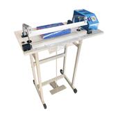 博时SF400通过式 封袋机口罩封口机 脚踏封口机收缩膜封切机脚踩式