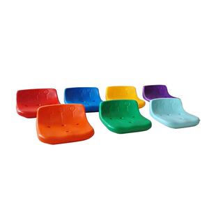 室内室外中空吹塑座椅运动操场体育馆固定看台光滑无异味