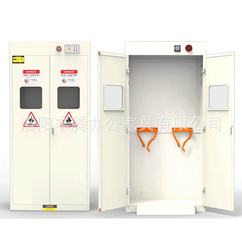 全钢防爆气瓶柜存放柜氧气乙炔钢瓶储存柜实验室气体双瓶煤气罐柜,商业/办公家具,办公储物柜,淘宝优惠券,粉丝福利购,淘宝优惠卷
