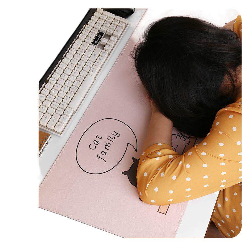 桌上暖垫加热鼠标垫电脑大号办公桌垫键盘垫快捷键学生写字加热垫