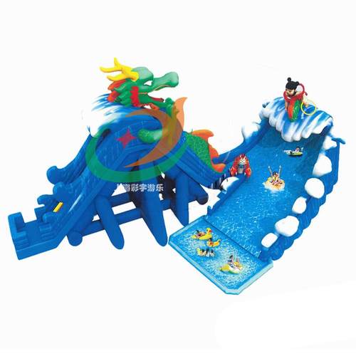 充气水上乐园设备水上滑梯水上闯关大型移动支架游泳池水池厂家