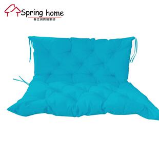 户外防水防晒高背长椅垫花孔秋千椅垫吊椅垫摇椅垫