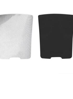 适用特斯拉焕新Model3/Y遮阳帘天窗防晒冰晶挡帘静电硅胶麂皮绒