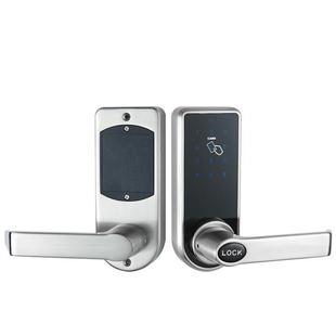 智能电子密码锁长把手房门触屏感应密码锁替换球形锁房门办公门锁