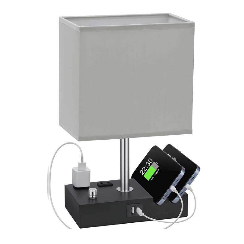 速卖通爆款USB布艺台灯手机支架无极旋钮调光台灯床头灯,家装灯饰光源,装饰台灯,淘宝优惠券,粉丝福利购,淘宝优惠卷