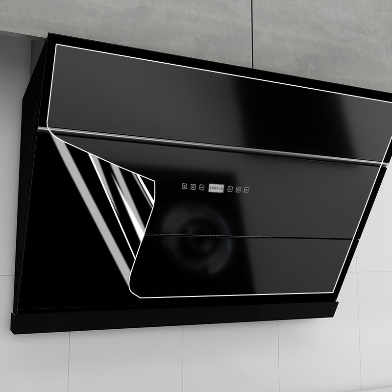 油烟机厨房防油贴纸保护膜脱排耐高温透明抽集成灶台面侧吸墙面壁