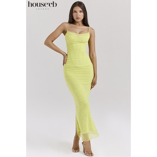 HouseofCB优雅束腰连衣裙