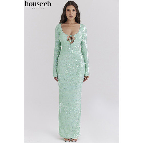 HouseofCB高贵优雅亮片连衣裙