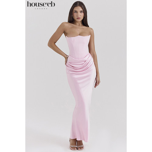 HouseofCB露肩紧身连衣裙