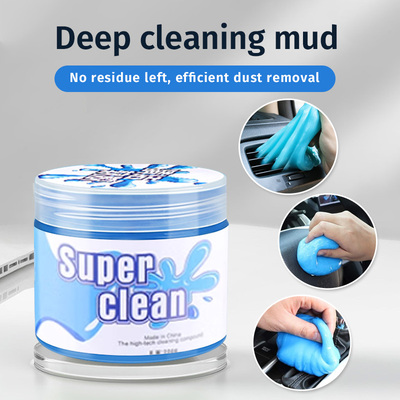 Super Clean gel cleaner to remove dust, dirt in hard to reac