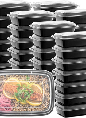 Lunchbox 10pcs/set Meal Prep Container Plastic Food Prep Con