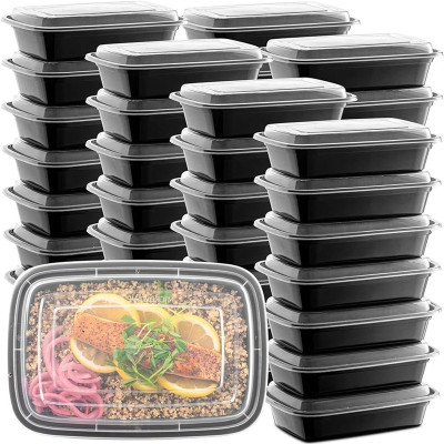 Lunchbox 10pcs/set Meal Prep Container Plastic Food Prep Con