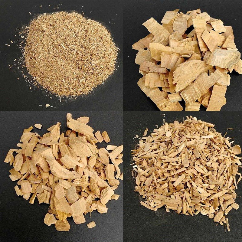 450g BBQ Smoker Wood Chips Apple Pear Cherry Hickory Nature