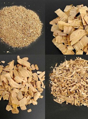 450g BBQ Smoker Wood Chips Apple Pear Cherry Hickory Nature