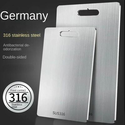 Thickened Stainless Steel Cutting Board Antibacterial and Mi