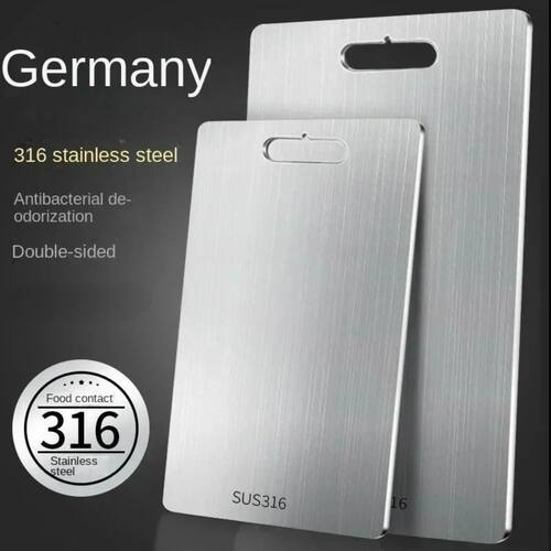 Thickened Stainless Steel Cutting Board Antibacterial and Mi