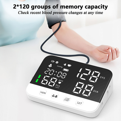 Upper Arm Cuff Blood Pressure Monitor Electronic Digital Sph