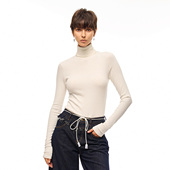 高领毛衣来赛尔羊毛T恤修身 LOLO MIRIAM25秋冬打底衫 313W8T001