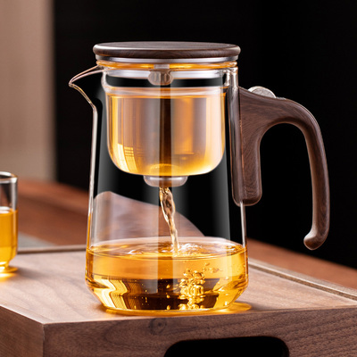 飘逸杯茶水分离全玻璃内胆