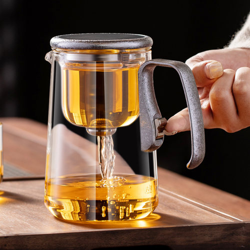 加厚磁吸飘逸杯功夫茶具