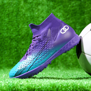 回力2026新款高帮足球鞋碎钉男款女款儿童学生成人专业比赛训练鞋