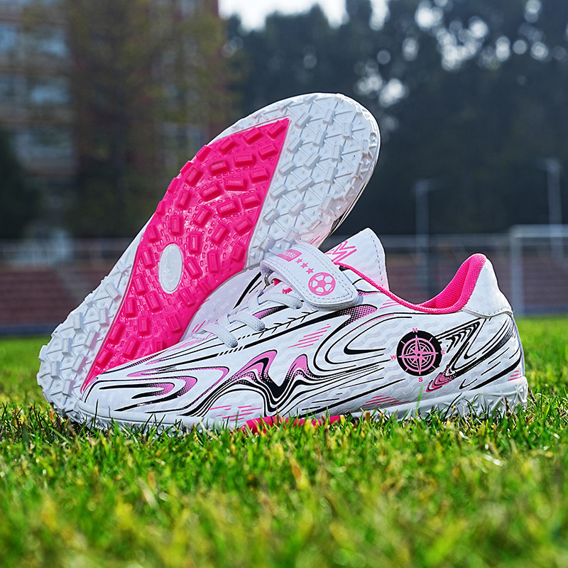 回力儿童碎钉青少年专业足球鞋男新款小学生男孩少儿专用球鞋男童