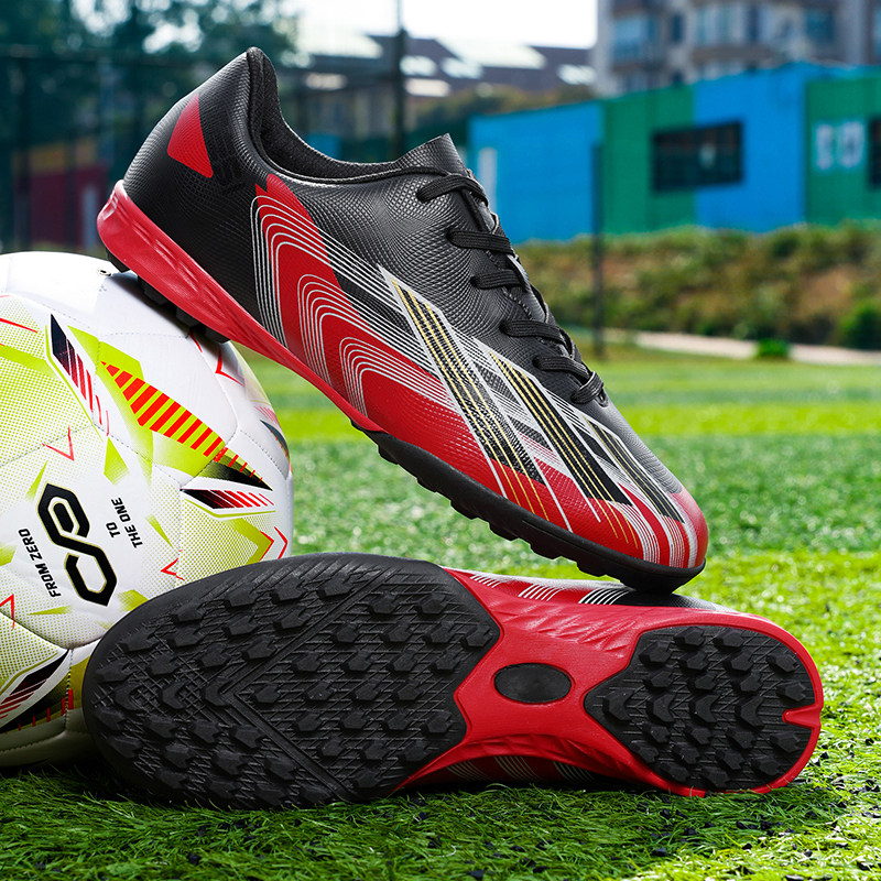 回力新款MG短钉6-12岁儿童足球鞋男童小学生专用碎钉TF比赛训练