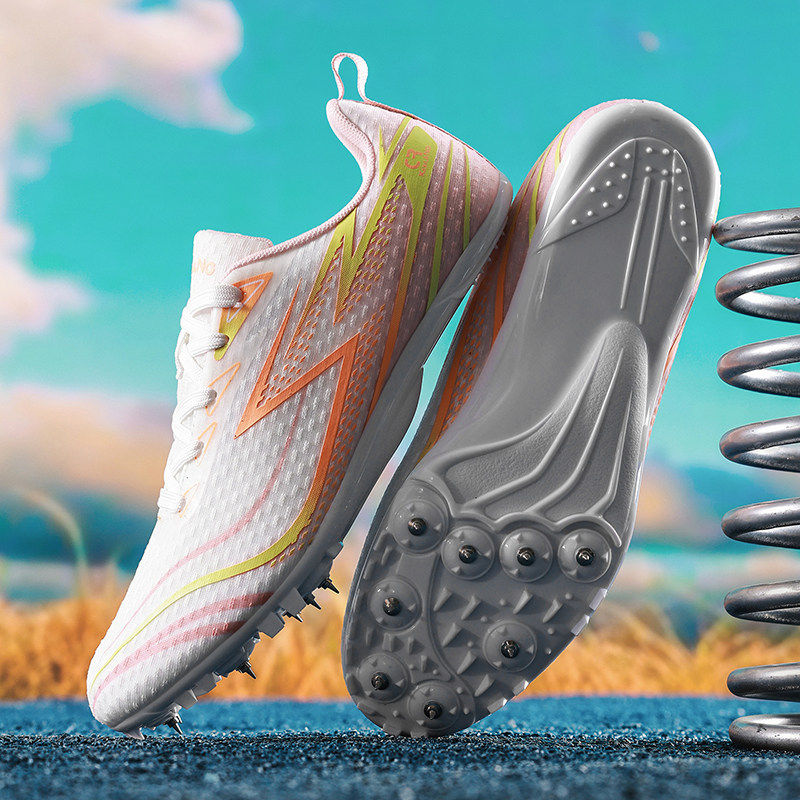 回力新款钉鞋田径短跑专业男女学生钉子鞋跳远鞋体育中考训练比赛