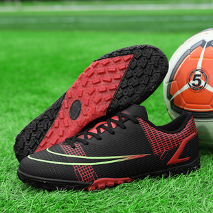 回力C罗足球鞋男儿童tf碎钉长钉青少年初中学生成人比赛训练球鞋