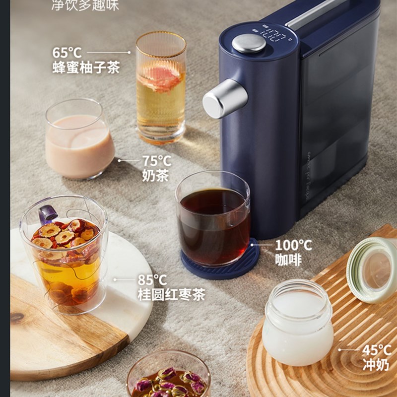 不含滤芯台式净饮机小型瞬热饮水机家用净水器自来水过滤