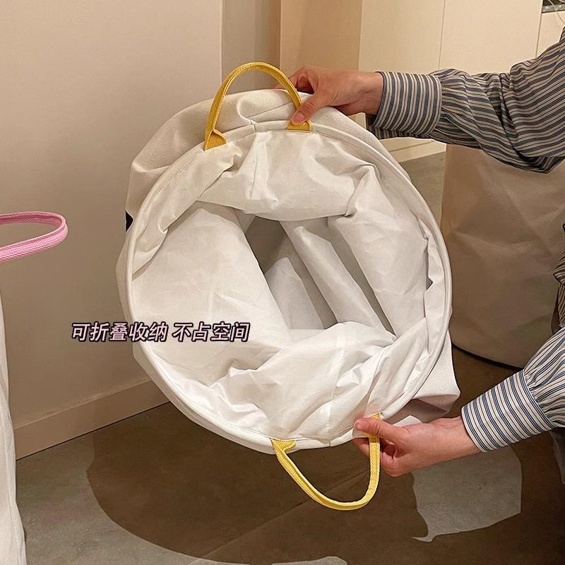 好货多巴胺脏衣篓家用脏衣筐浴室脏衣服收纳桶可折叠手提脏衣篮收