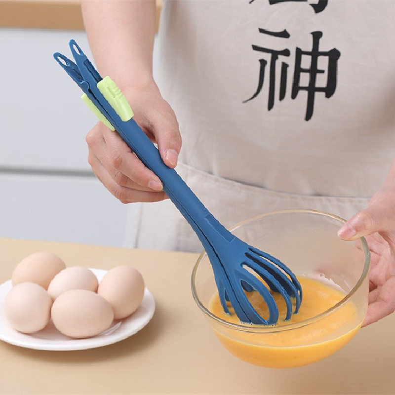 好货多用途尼龙打蛋器两用食品夹手动搅拌器 创意烘焙厨房小工具