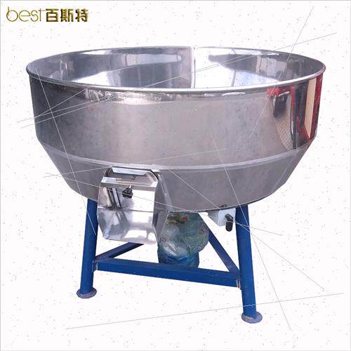 极速加厚饲料搅拌机拌料机塑料颗粒食品养殖场圆形不锈钢小型家用