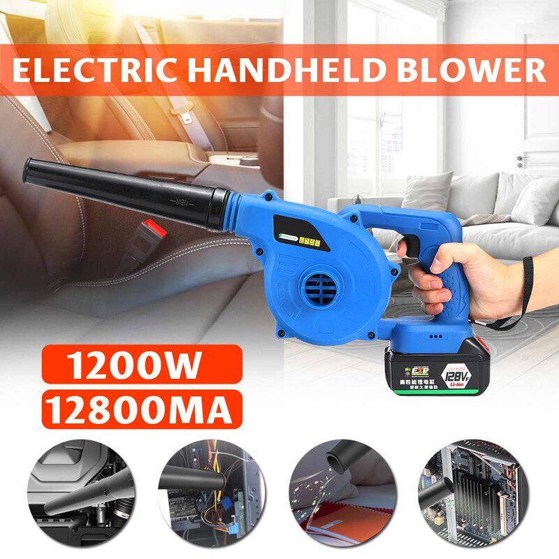 极速220V Cordless Electric Air Blower Handheld Blowing Lithi