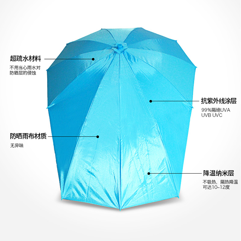 电动车雨棚篷遮阳伞支架防紫外线女晴雨两用折叠黑胶摩托车防晒竿