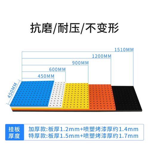 好货洞洞板工具架挂板挂架工具墙工具收纳整理架五金工具展示架挂