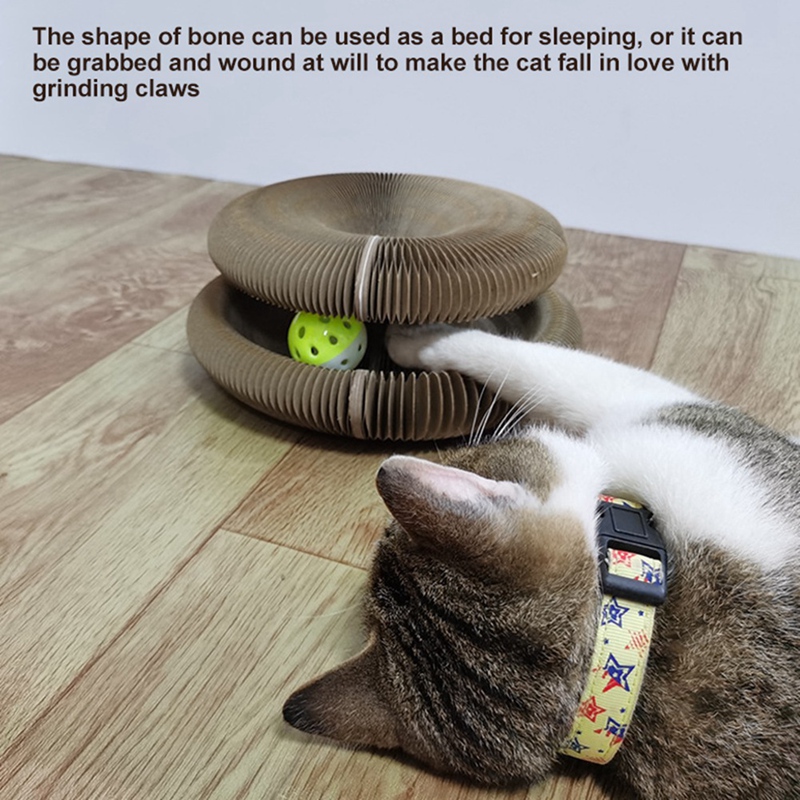 极速Cat Scratching Board Paper Magic Organ Cat Interactive G