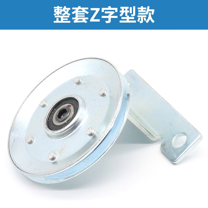 。泛阳90绳 尼轮龙轮铁轮门轮钢丝绳滑轮传动轮门挂轮重锤电梯配