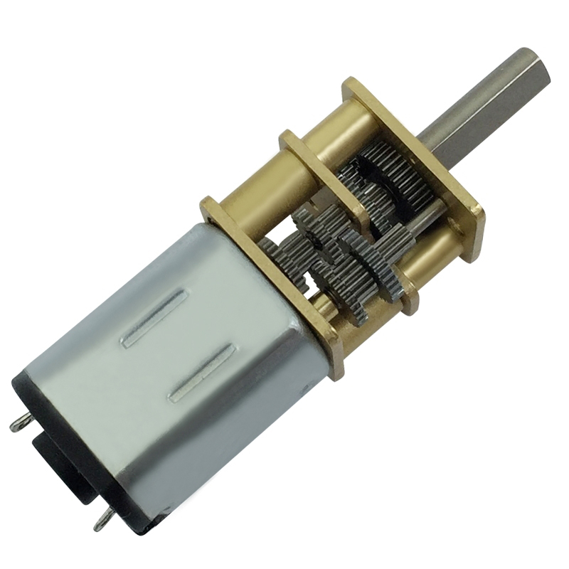 GA12-N20直流减速电机3V6V12V小马达1:1000速比大扭矩低速齿轮