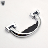 包邮 AW安望黑色塑料拉手箱包拎手简约铝箱提手箱把手直销