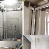 隔音棉室内卷下水管厕所家用噪音防水防火简单装 饰自粘背胶包管米